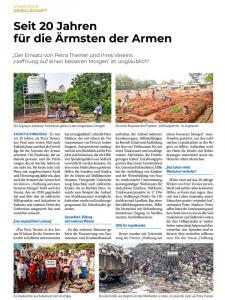 20 Jahre Einsatz für die Ärmsten der Armen