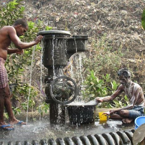 2024 - Wasserbrunnen / Waschgelegenheiten in den Slums